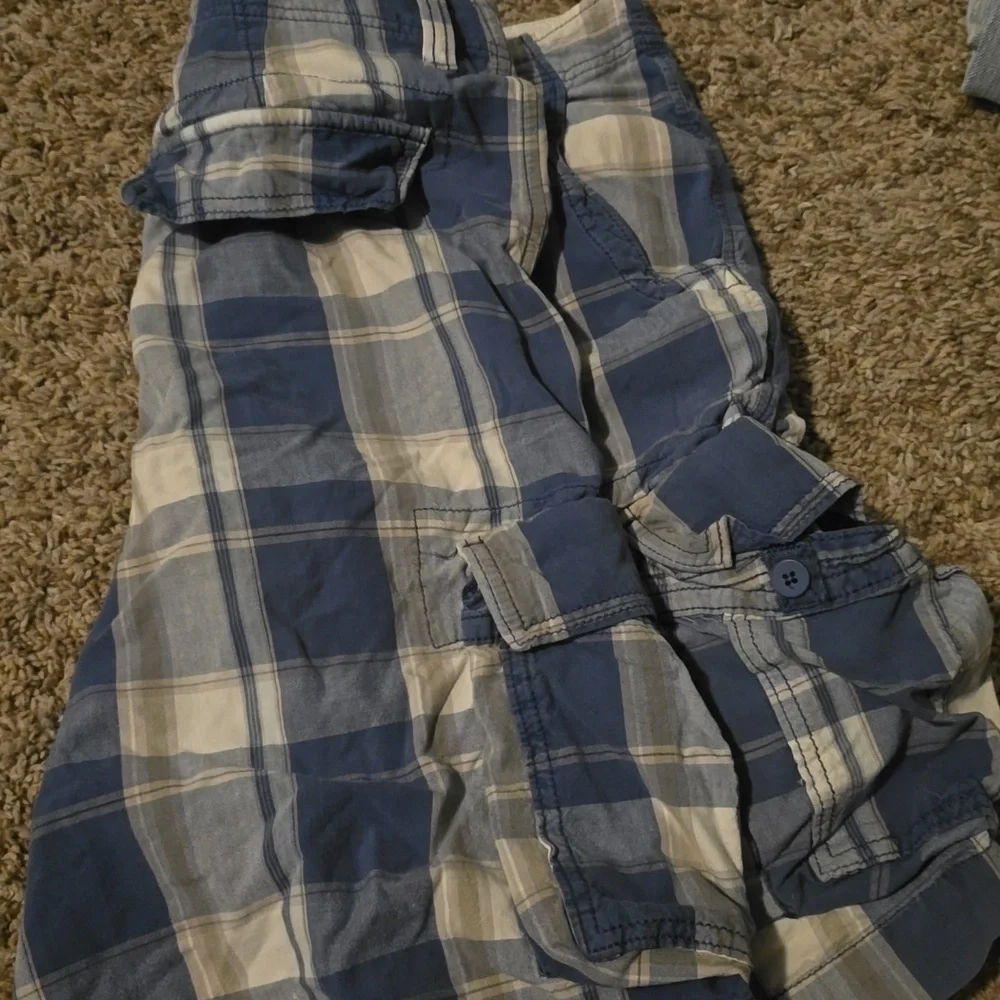Mens Y2K Cargo Shorts